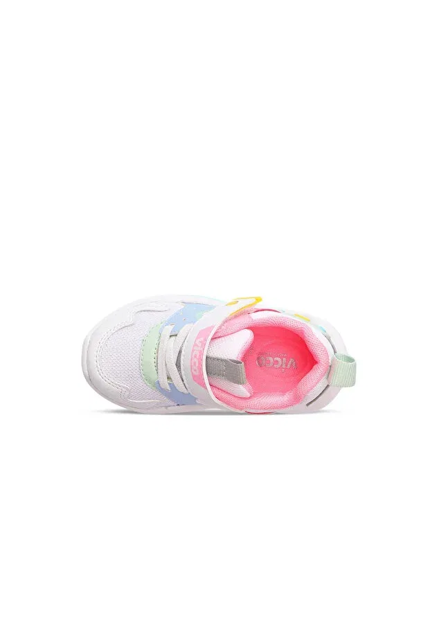 Детские кроссовки для девочек текстильные Birdy Vicco, White — фото 3