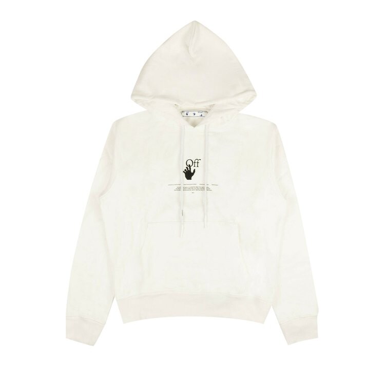 

Худи Off-White "Offf" Hoodie 'White', белый