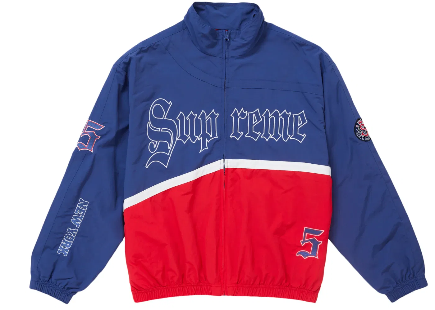 Мужская куртка с принтом Old English Supreme, Light Navy