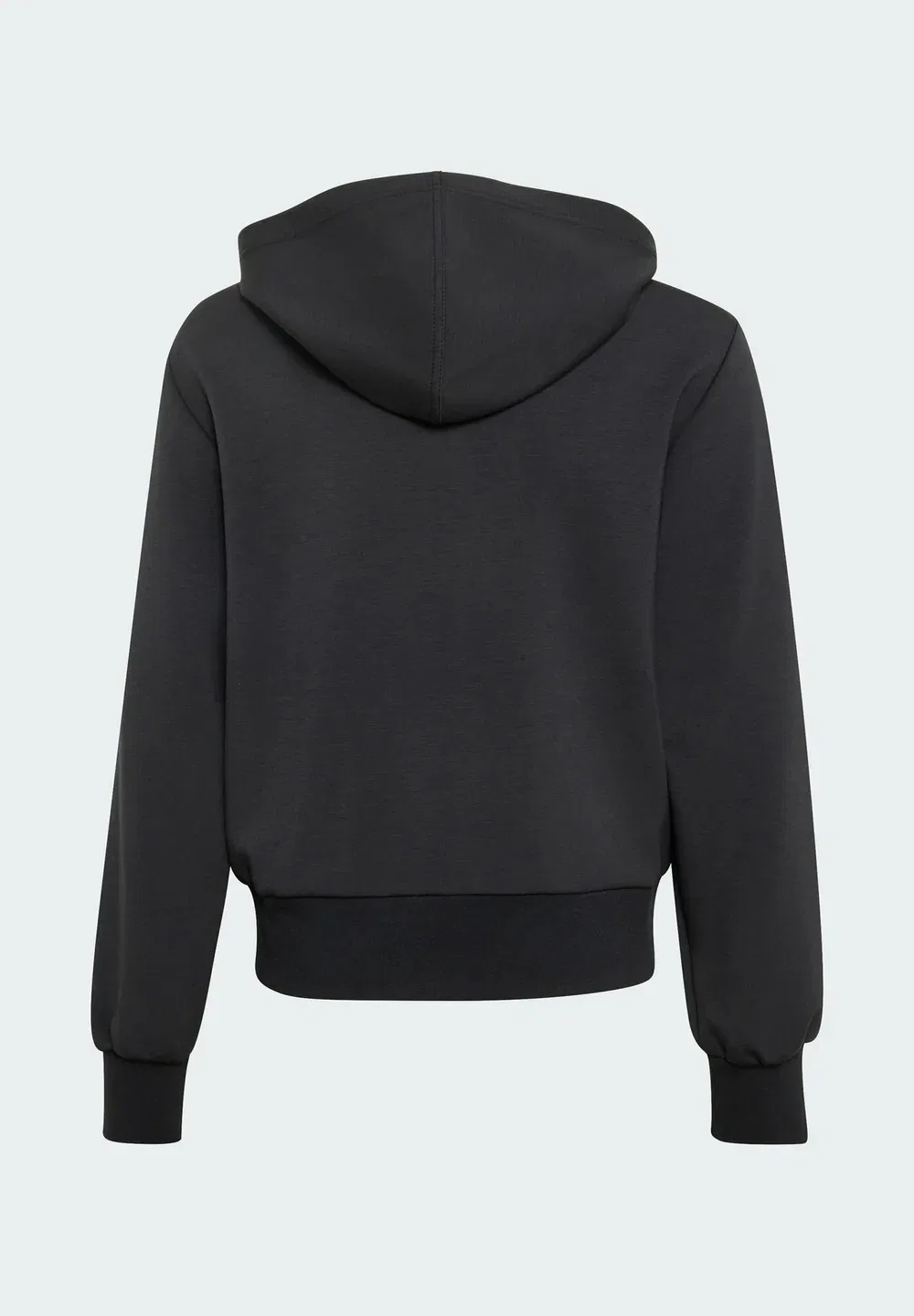Детская толстовка Adidas на молнии - спортивная куртка-худи Adidas Sportswear, Black — фото 2