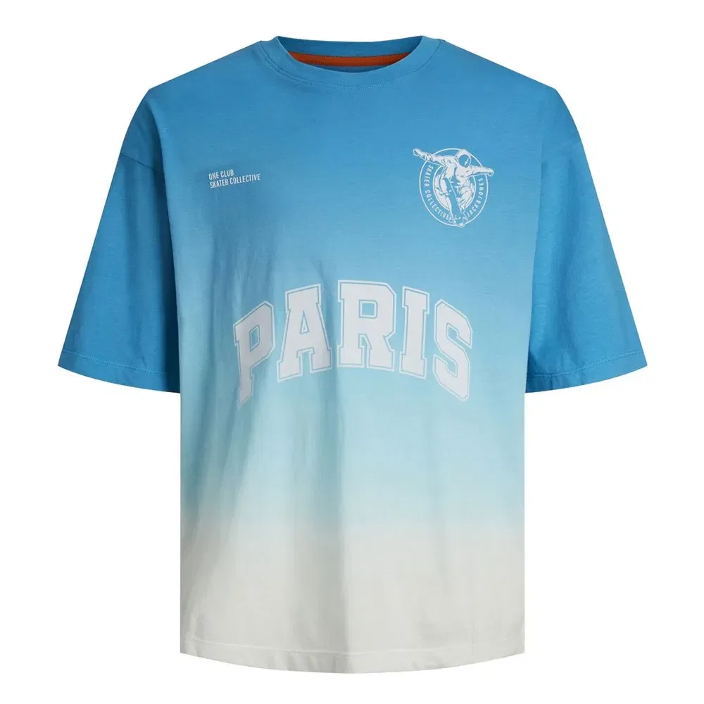 Футболка с коротким рукавом Dipdye Jack & Jones, синий