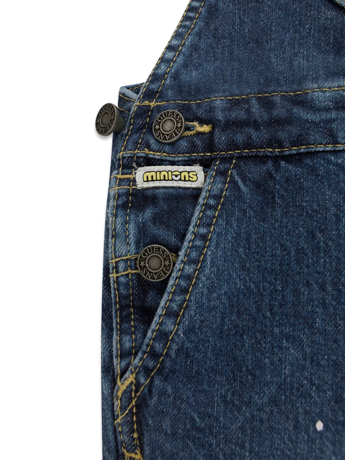 Комбинезон стандартного кроя для мальчика Guess Jeans, темно-синий — фото 4