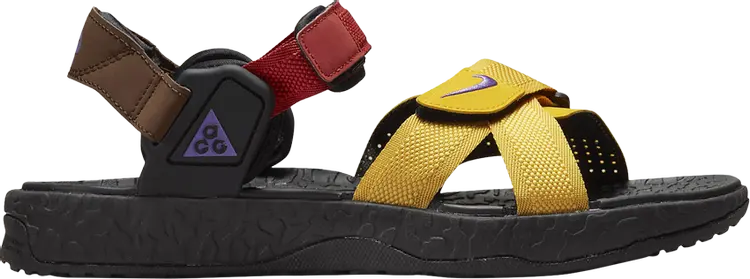 

Сандалии Nike ACG Air Deschutz+ 'Solar Flare Cinnabar', желтый