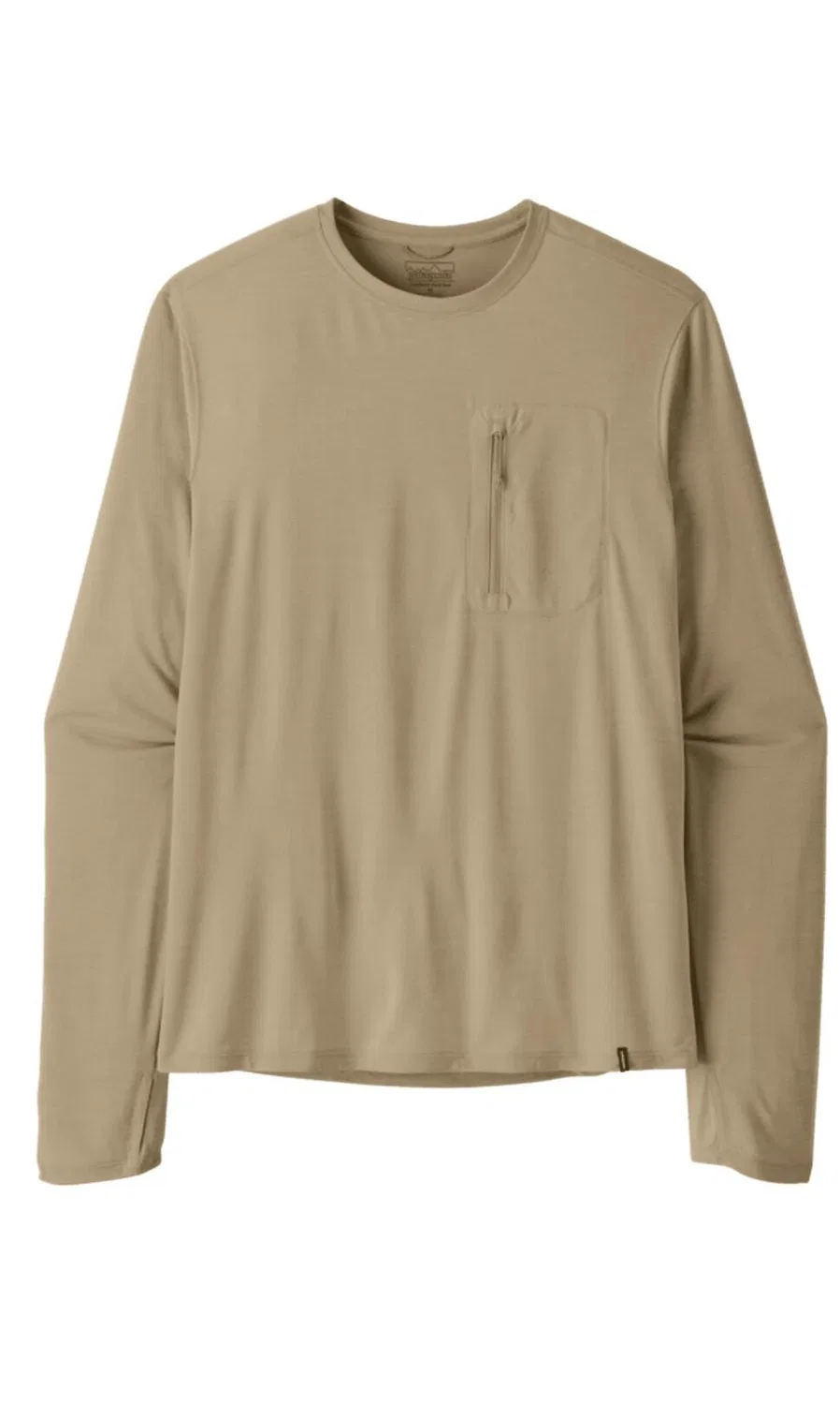 Мужской лонгслив с длинным рукавом Cap Cool Sun Light Seabird Grey Patagonia, Beige