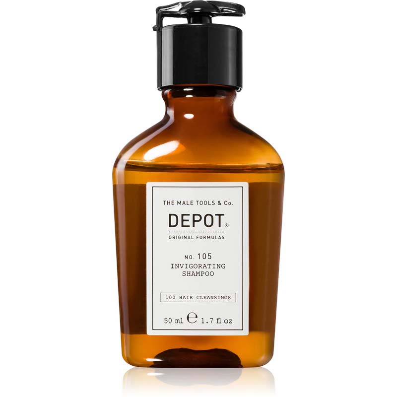 Укрепляющий шампунь против выпадения волос DEPOT No. 105 Invigorating Shampoo, 50 мл