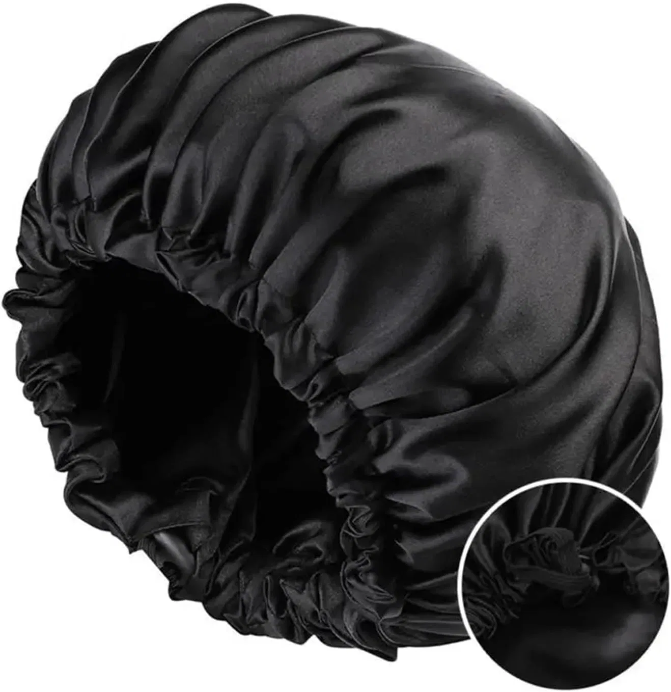 Шапочка для сна Satin, YGMNQAL, регулируемая, 50 см, 14