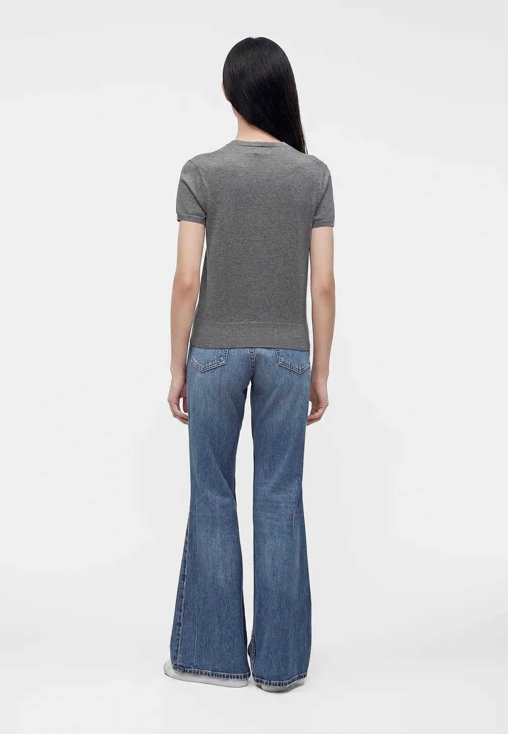 Простая футболка Polo Ralph Lauren, Antique Heather — фото 3