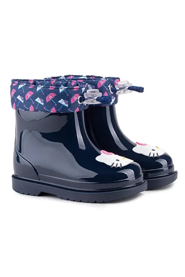 Детские ботинки для девочек с принтом Hello Kitty Igor, 003 Marino/Navy