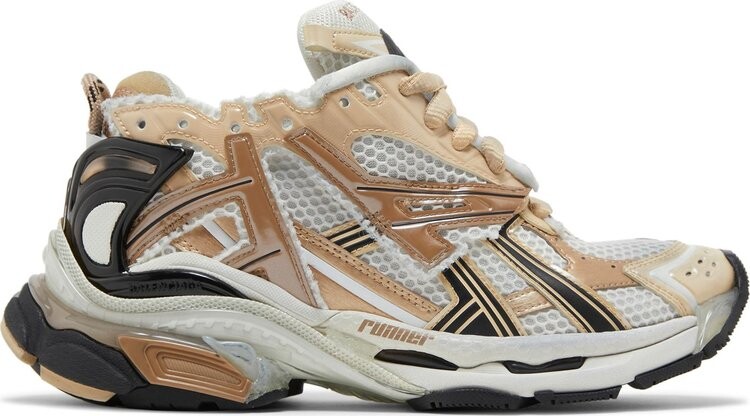 Кроссовки Balenciaga Wmns Runner Sneaker Beige, коричневый