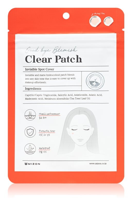 

Очищающий пластырь против прыщей Mizon Good Bye Blemish Clear Patch