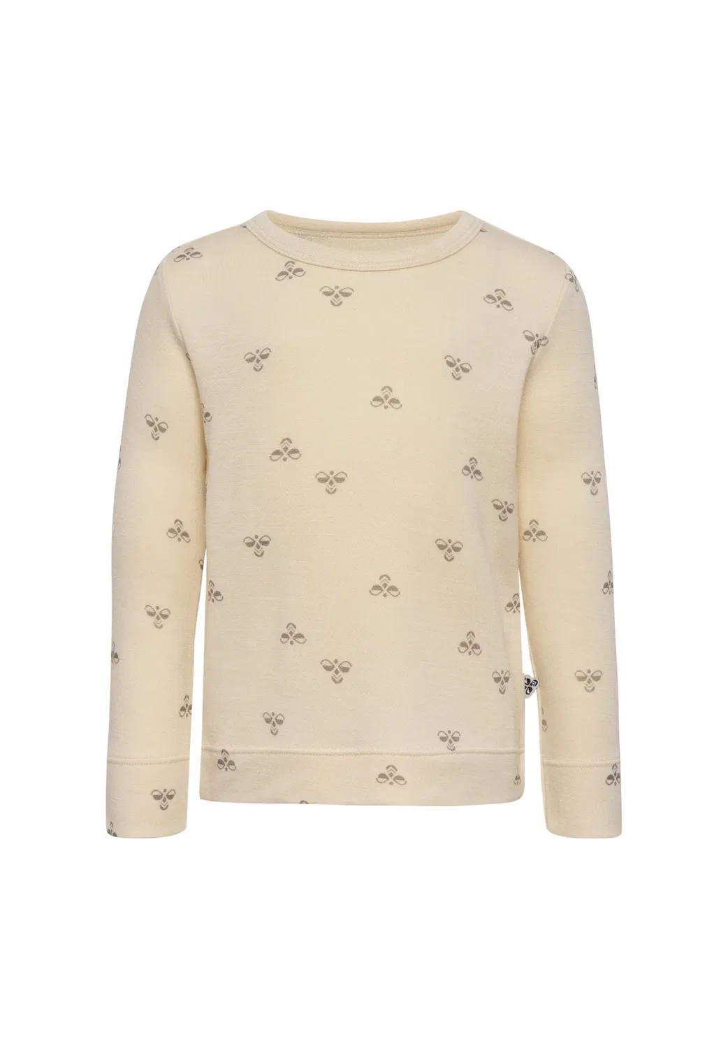 Унисекс - футболка с длинными рукавами Hummel, Whitecap Gray