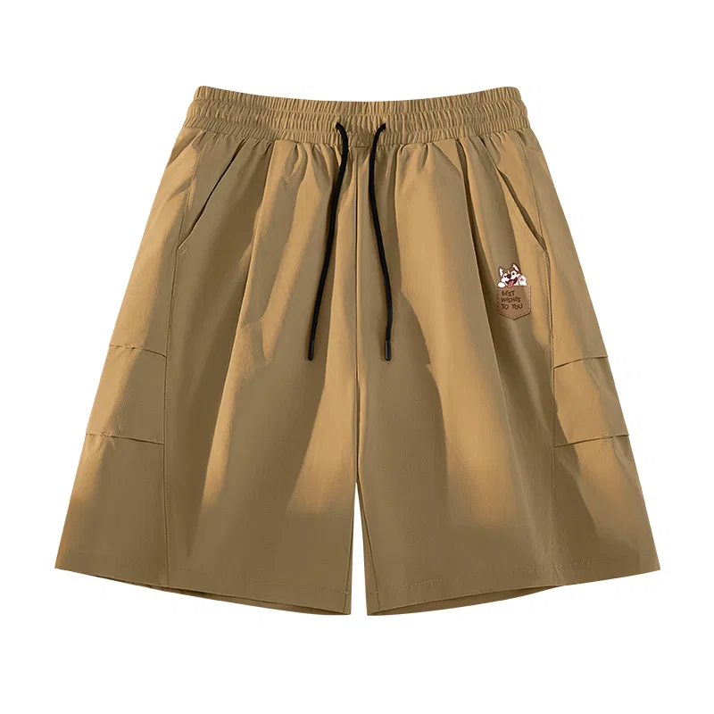 Детские шорты-трапеция с защитой UPF50+ Tonlion, Цвет: flax yellow