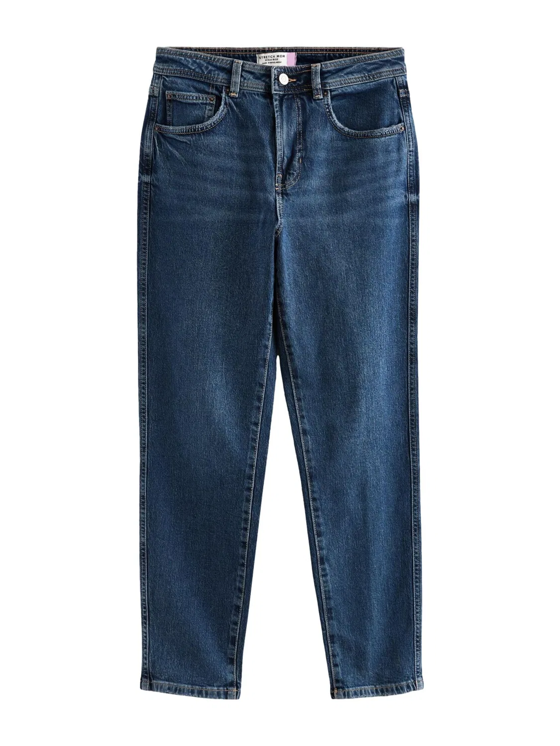Женские джинсы свободного кроя Mom Fit NEXT, Inky Blue