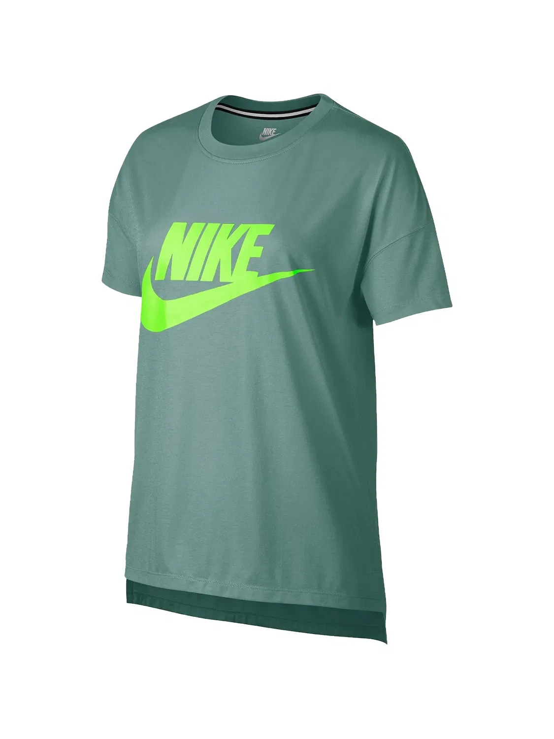 Футболка Signal с логотипом Nike, зеленый