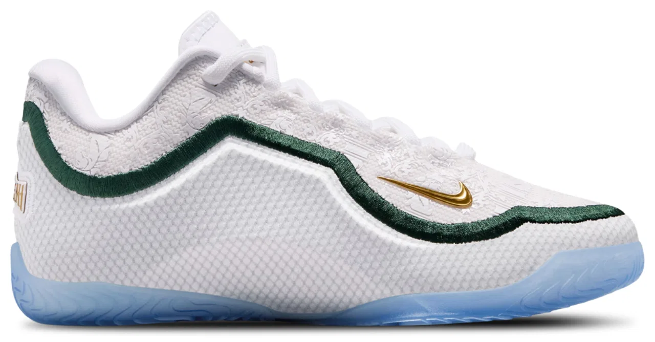 Кроссовки для мальчиков LeBron XXIII Nike, цвет White/Smoke Grey/Stadium Green