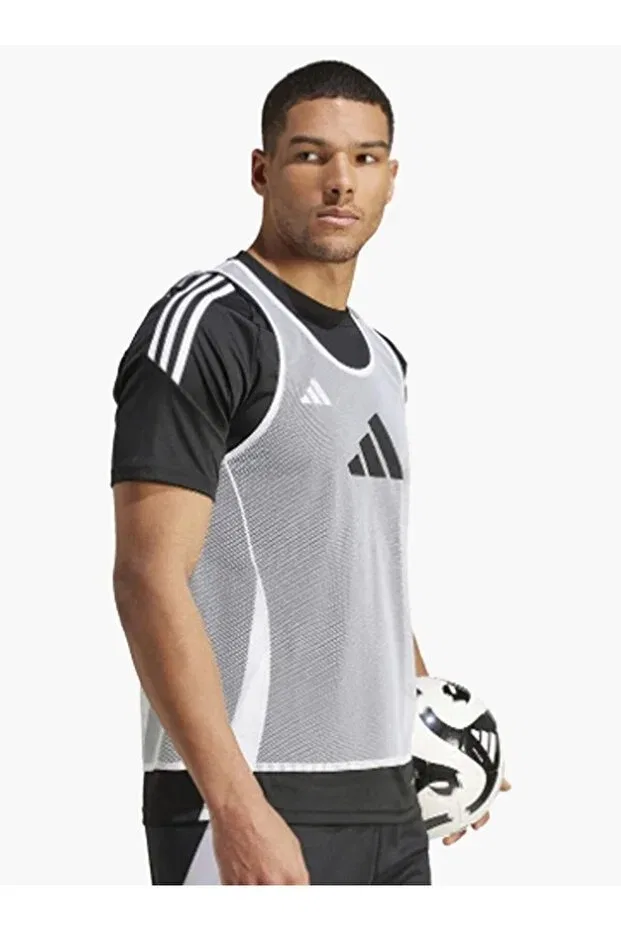 Мужской жилет для спорта с принтом Adidas, White — фото 3