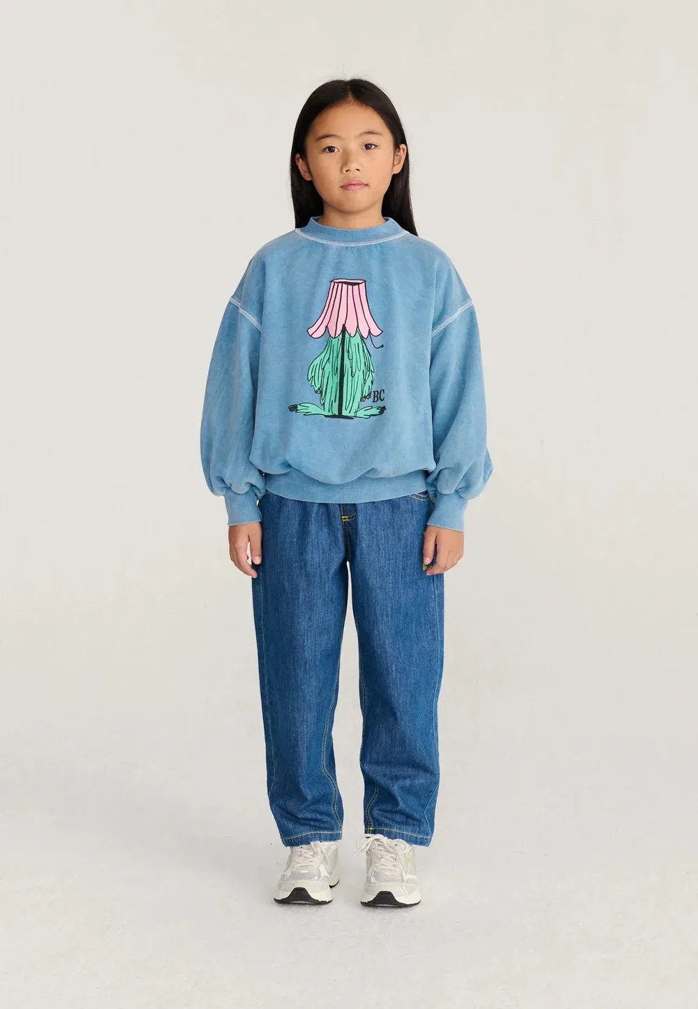 Скрытый монстр - толстовка Bobo Choses, Light Blue
