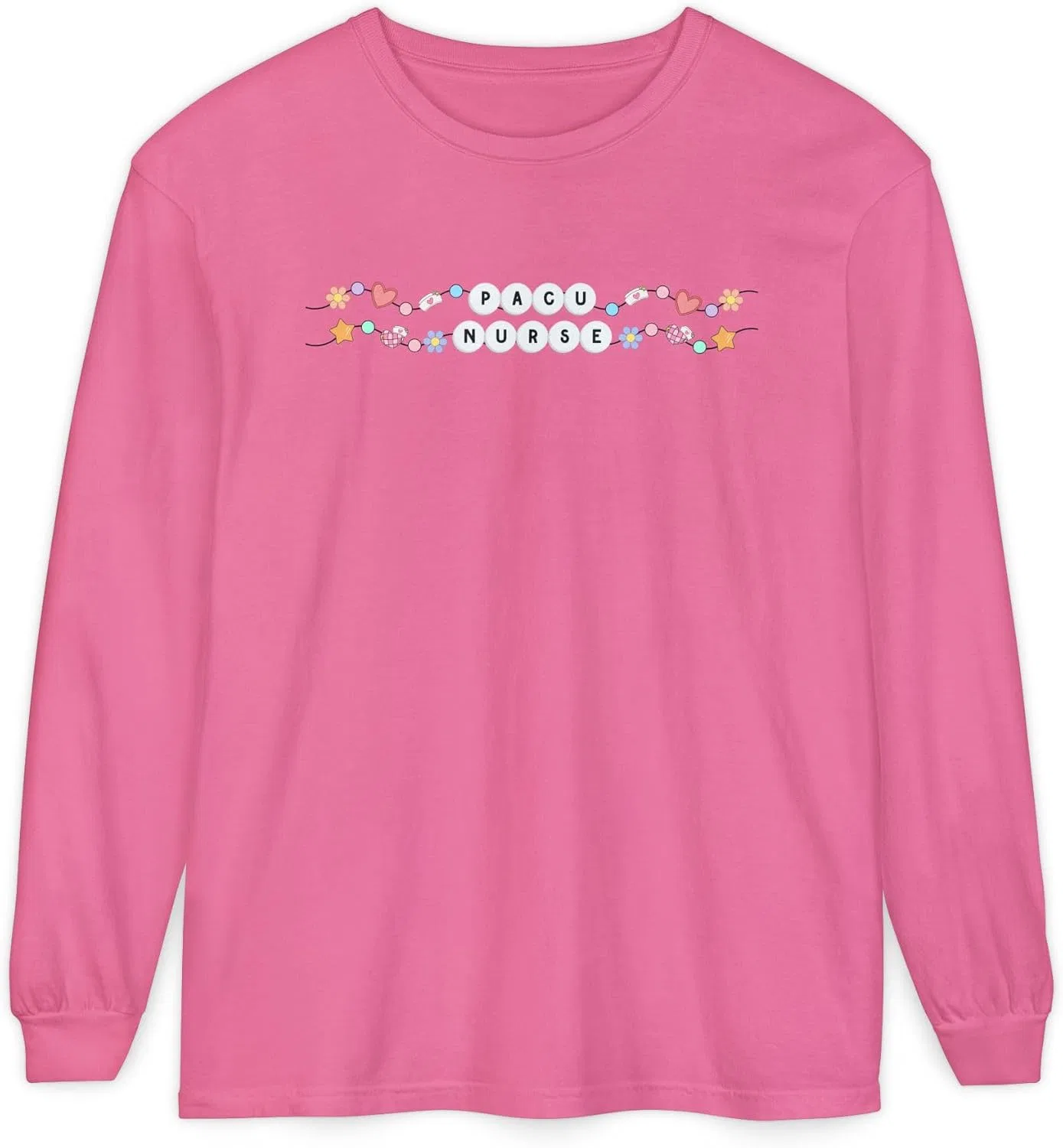 Женская футболка с длинным рукавом Comfort Colors 6014, Crunchberry
