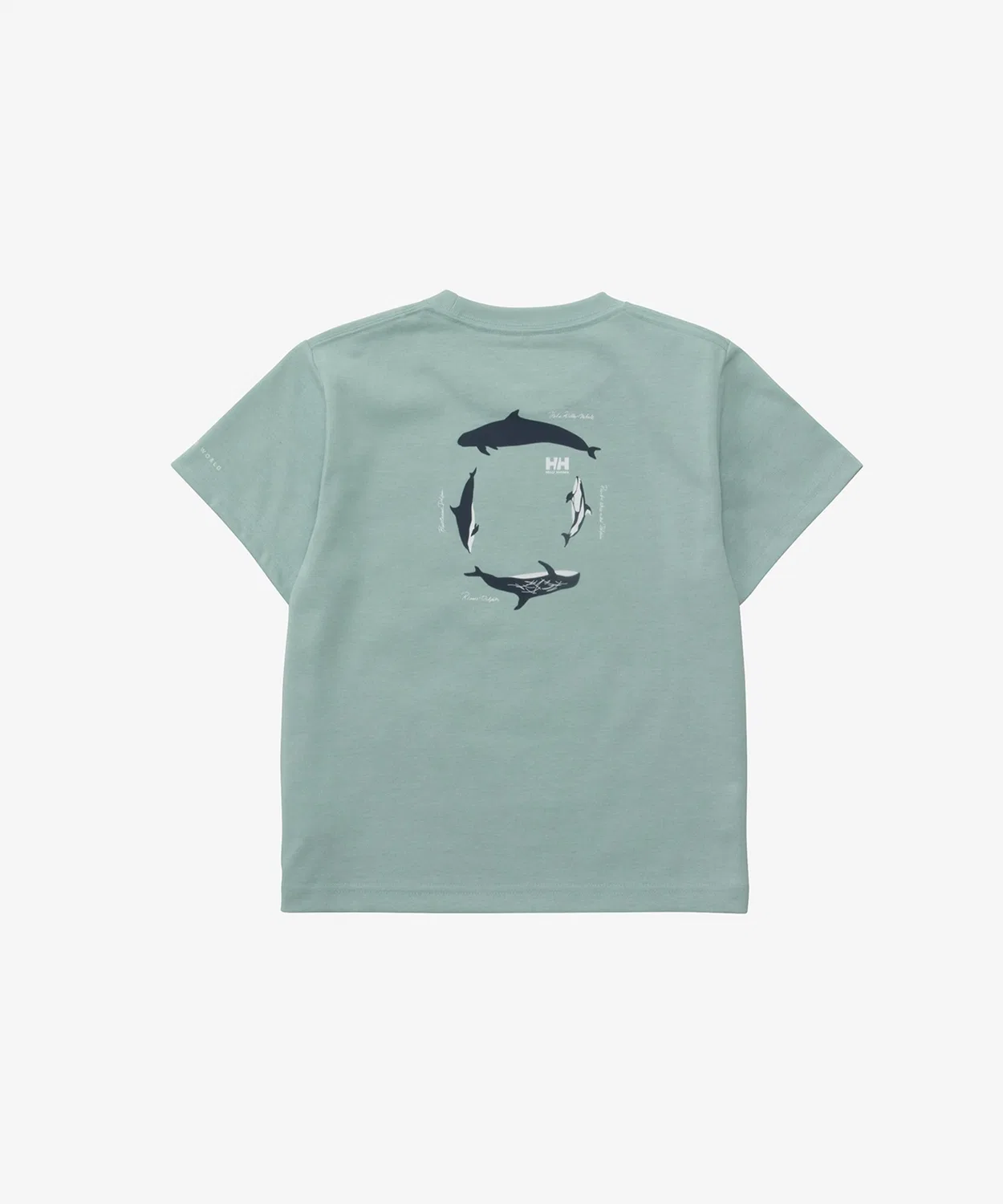 Детская футболка с принтом Smiles Helly Hansen Adventure World, Light Green