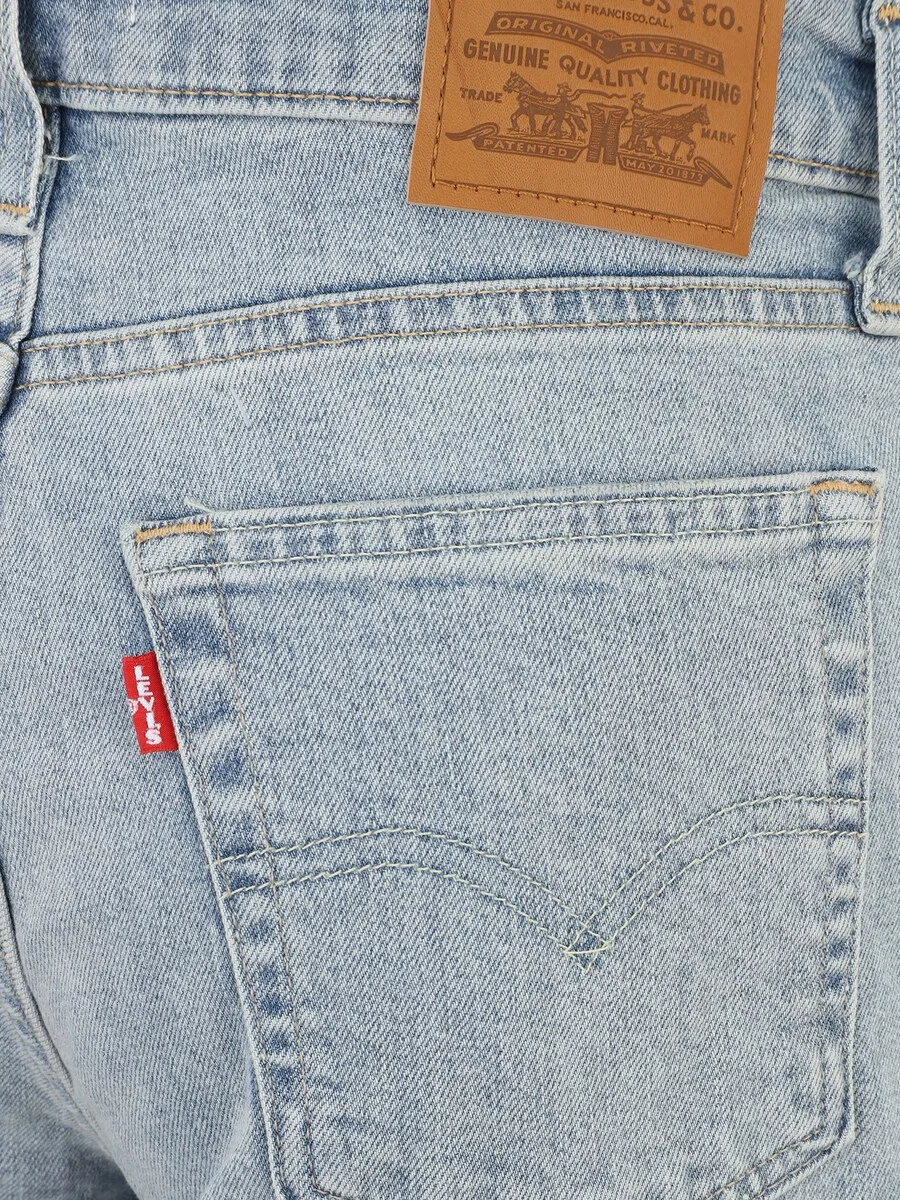 Джинсы LEVI'S с широкими штанинами, пыльно-голубого цвета — фото 3