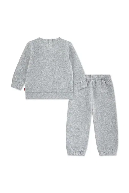 Детский спортивный костюм HOODIE & JOGGER SET Levi's, серый — фото 2