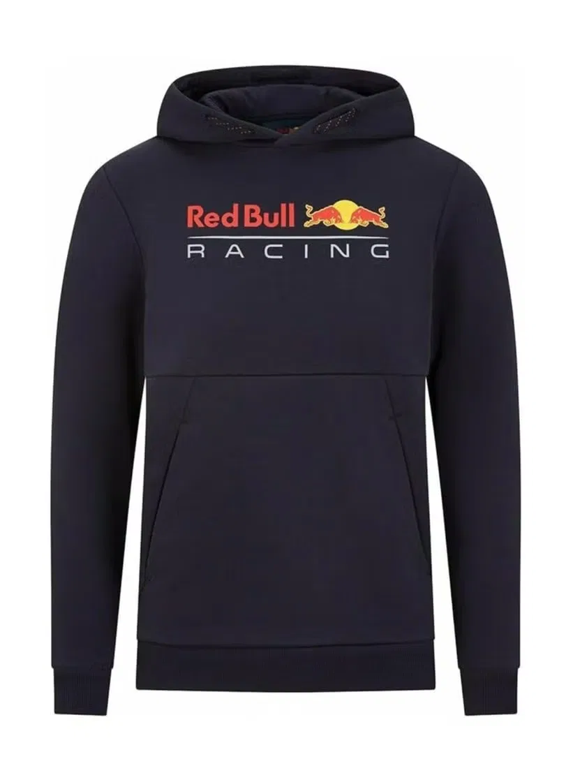 Свитшот с гоночным принтом детский Red Bull, темно-синий — фото 2