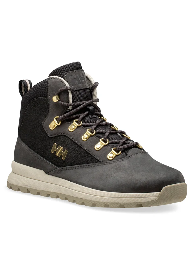 Ботинки женские Helly Hansen Botas Victoria с золотой фурнитурой, черный — фото 2