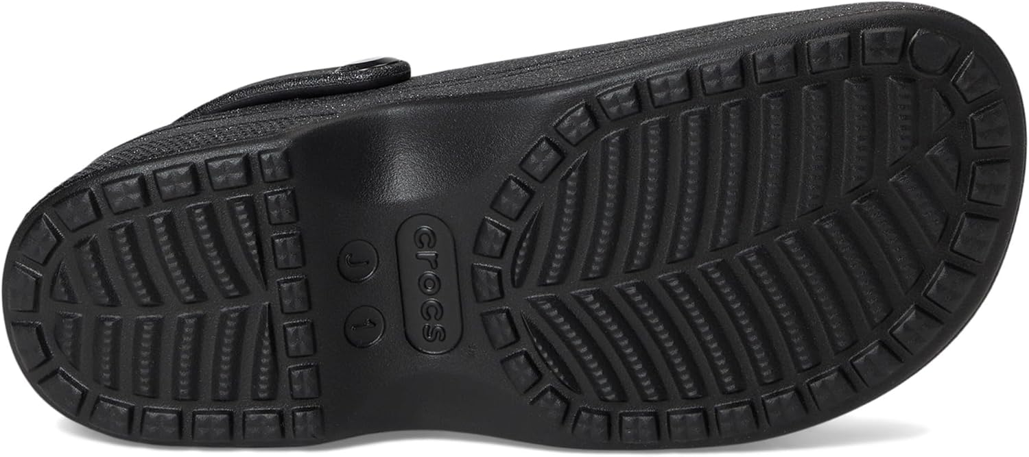 Детские кроксы Crocs Classic Mary Jane, черный — фото 3