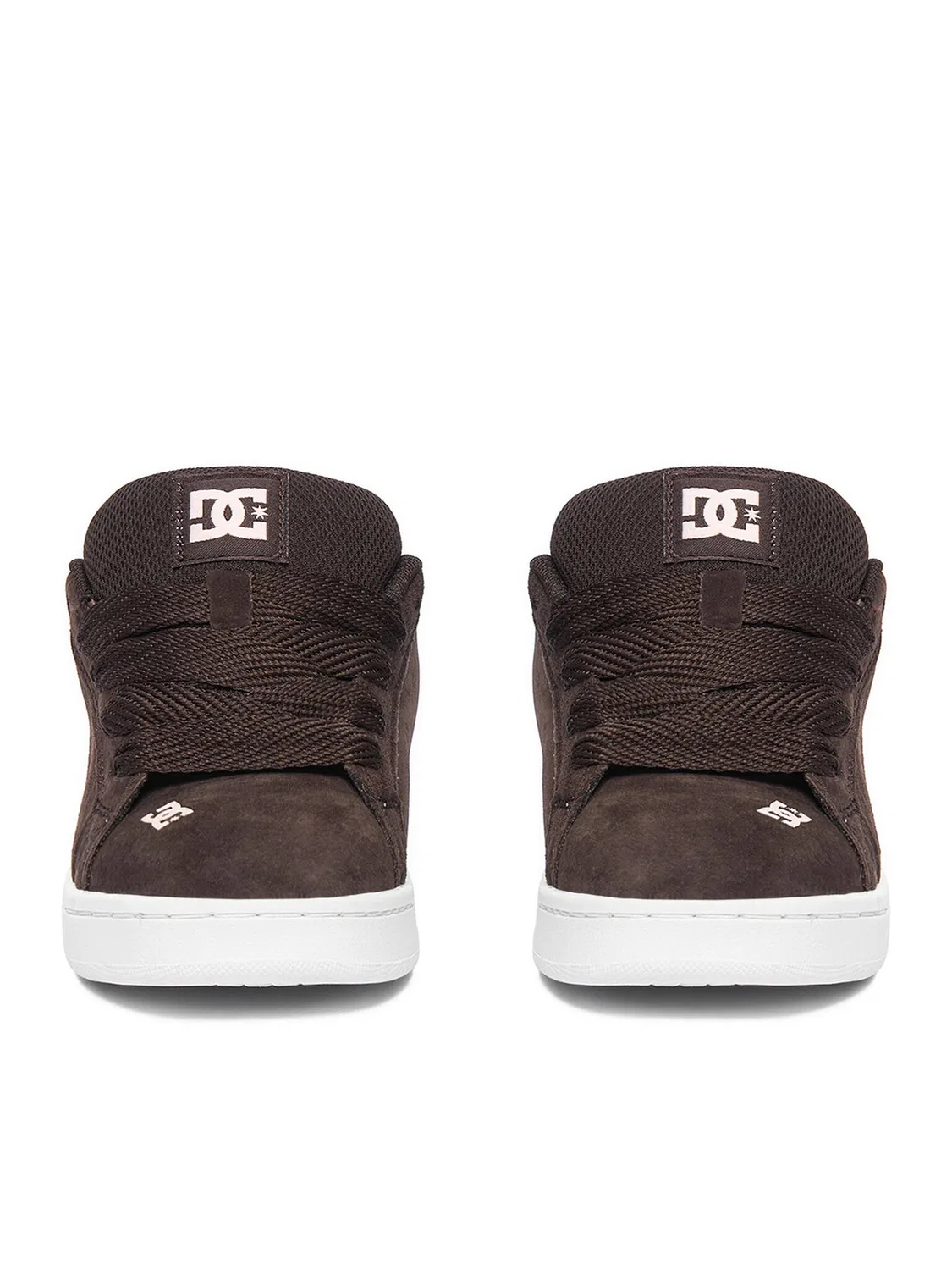 Кроссовки для девочки Dc Shoes, темно-коричневый — фото 4