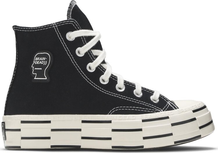 

Кроссовки Converse Brain Dead x Chuck 70 High Black, черный