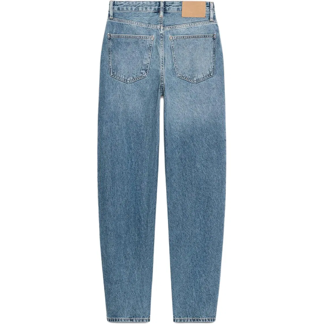 Женские джинсы зауженные модель ZW Jeans ZARA, Blue — фото 3