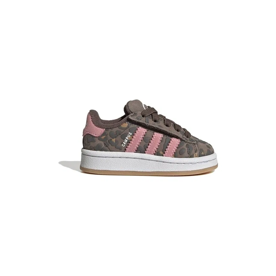Детские спортивные кроссовки с эластичной шнуровкой Campus 00S Comfort Closure Elastic Lace Shoes adidas, Коричневый — фото 2