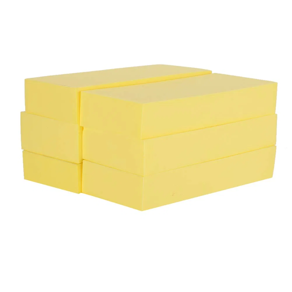 Мочалка для тела, 6 шт, 17x7x3 см, Large Yellow Okat