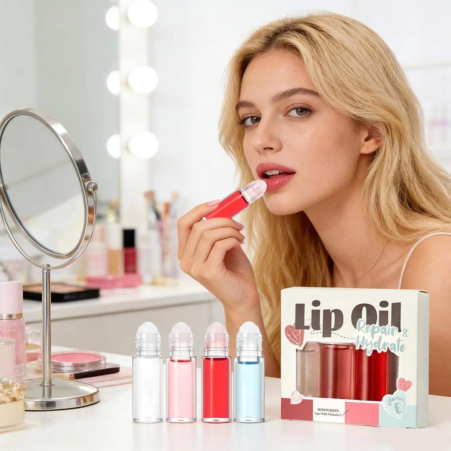 Увлажняющее масло для губ Moisturising Lip Oil, Generisch, 1 шт. — фото 2