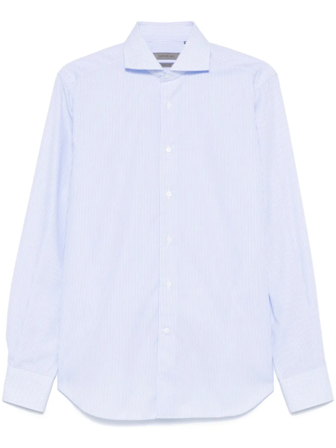 

Полосатая рубашка Corneliani, синий