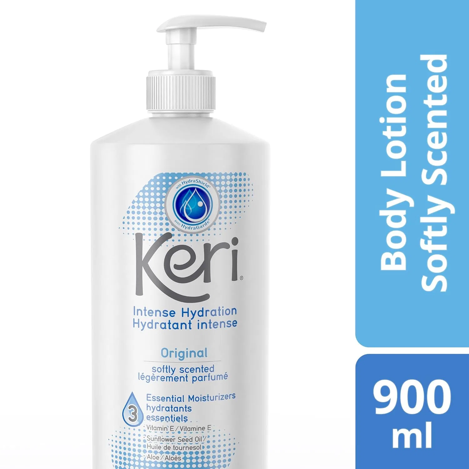 Лосьон для тела Intense Hydration, Keri, 900 мл, Sunflower — фото 3