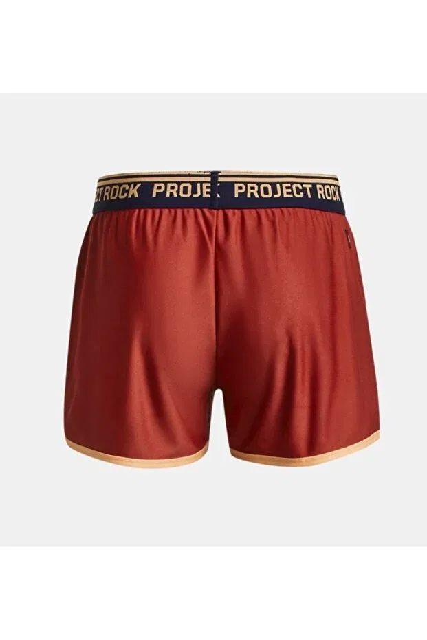 Детские шорты для девочек спортивные Project Rock Play Up Under Armour, 1380531635 — фото 2