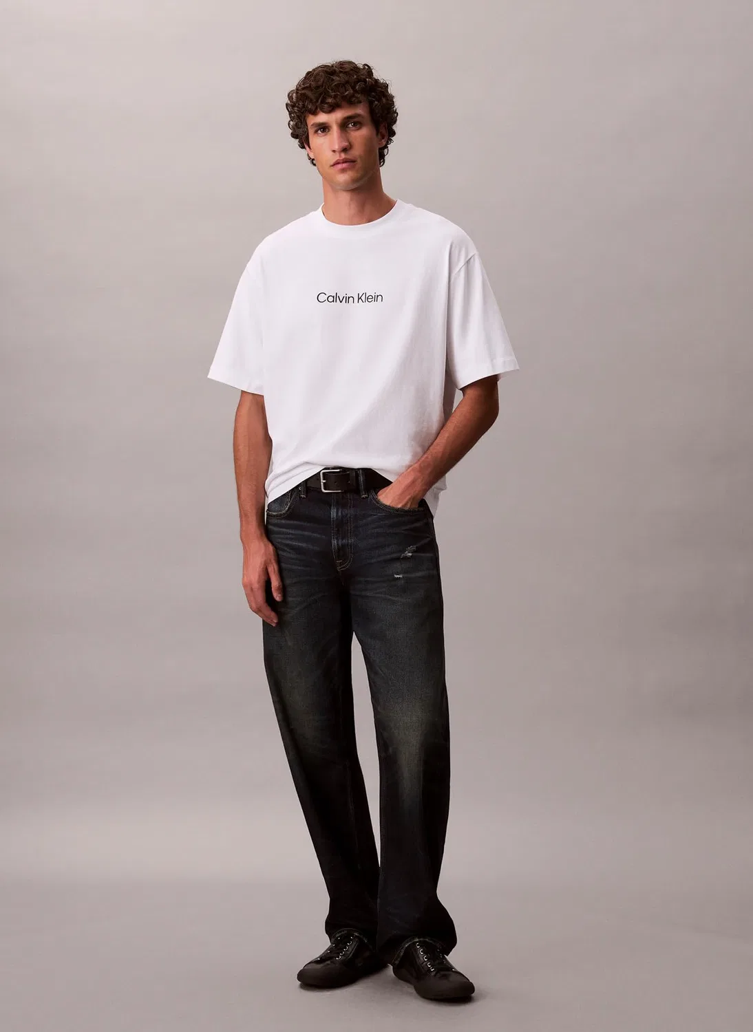 Женская термобельевая футболка с длинным рукавом Calvin Klein, White (Bright White) — фото 4