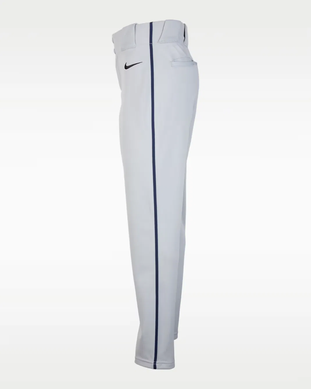Детские бейсбольные штаны с кантом Nike Vapor Select 2, Wolf Grey/Midnight Navy/Black — фото 3
