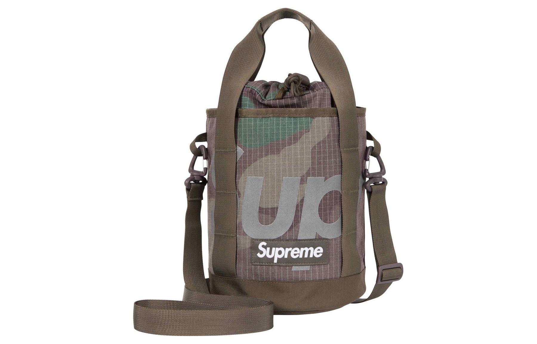 

Supreme Полиэстеровая сумка через плечо Regular Unisex Woodland Camouflage