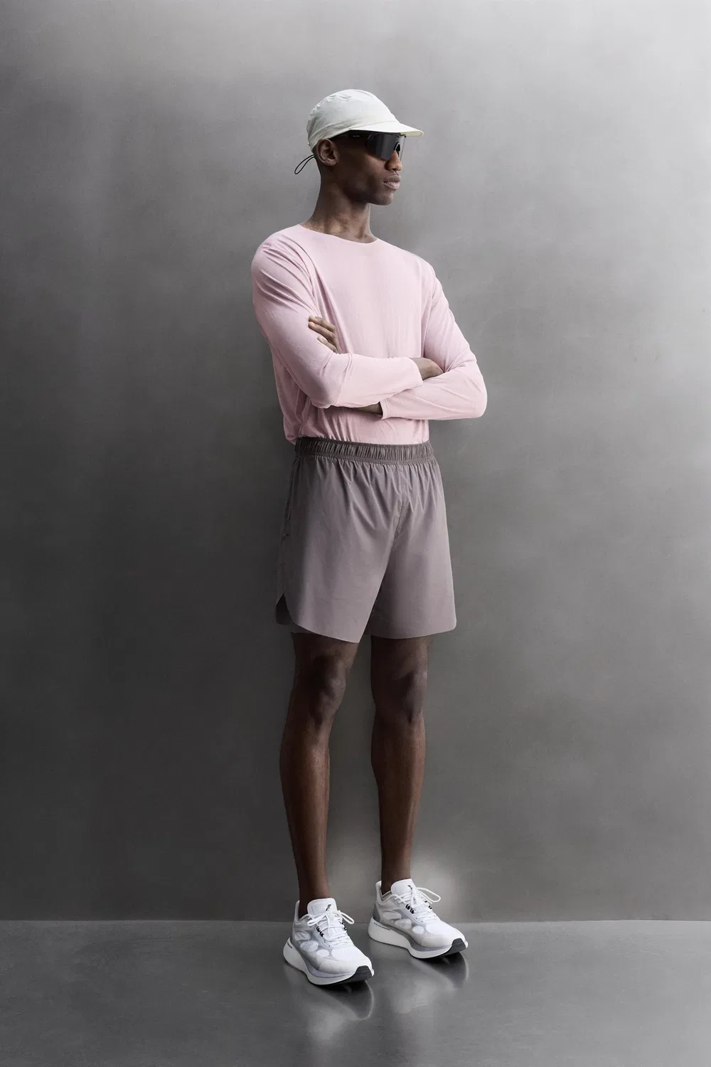 Беговые шорты 2-в-1 ZARA, Purple
