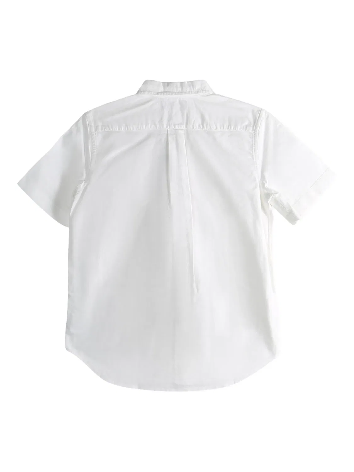 Рубашка с коротким рукавом на пуговицах Polo Ralph Lauren Kids, белый — фото 2