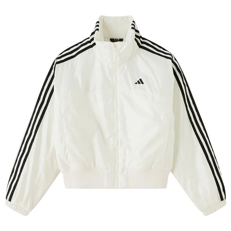 Женская куртка-пуховик с воротником-стойкой Adidas, Black