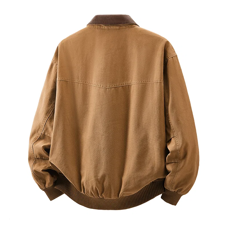Детская куртка-бейсболка с воротником, модель Workwear, JEEP SPIRIT, Earth Yellow — фото 3