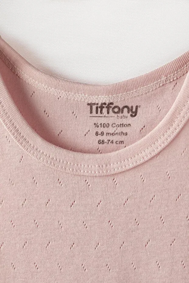 Детское боди без рукавов Tiffany, Pink — фото 3