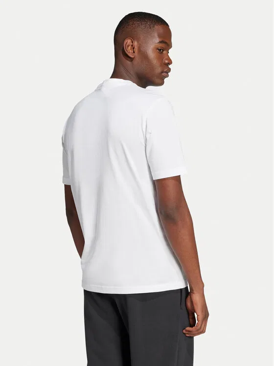 Футболка regular fit Essentials Big Logo Adidas, белый — фото 2