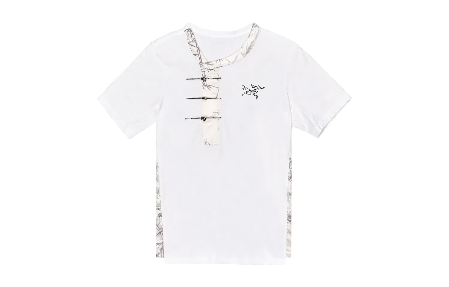 Мужская футболка с принтом Arcteryx, Ink Bamboo Shadow-Ivory White/White Light