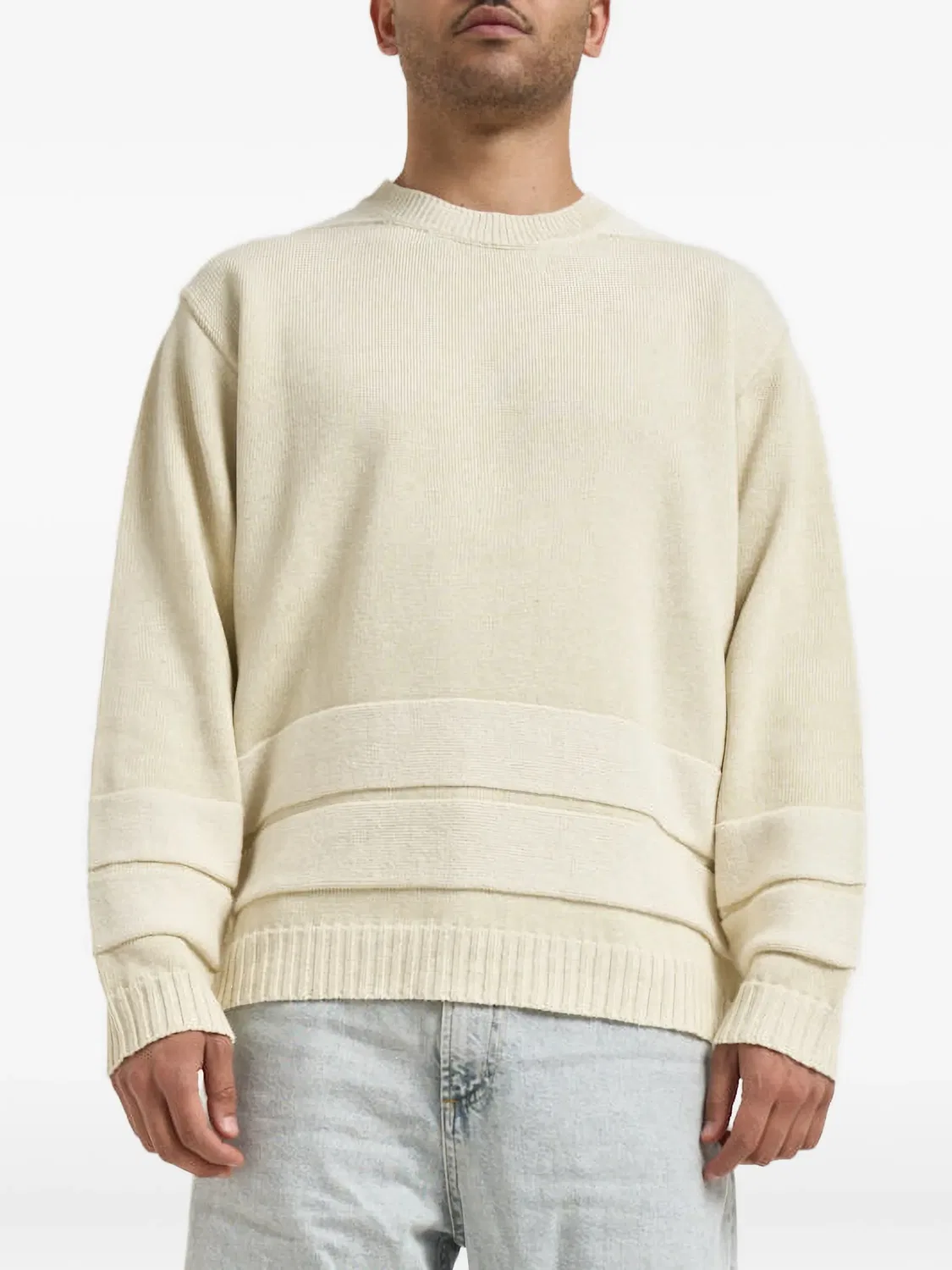 Stone Island Джемпер с круглым вырезом, нейтральные тона