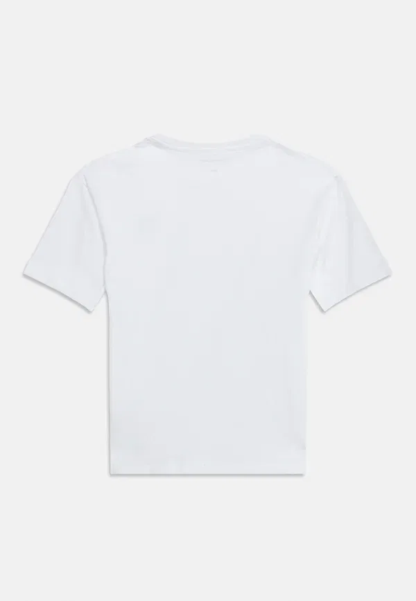 Комплект из двух футболок унисекс с монограммой - базовая модель Calvin Klein Jeans, белый/черный — фото 2