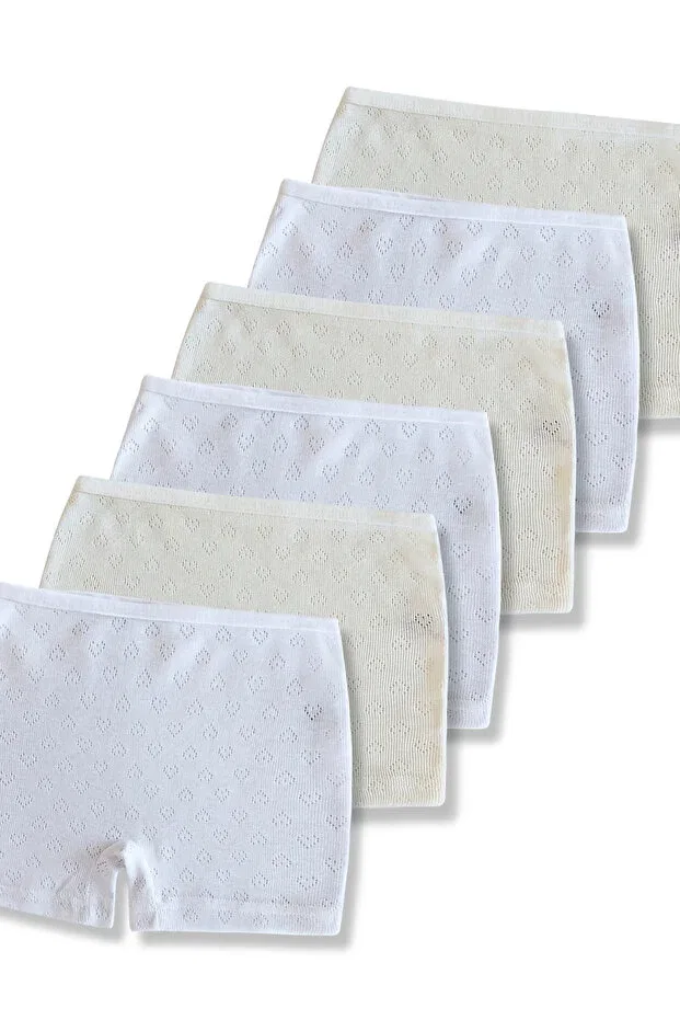 Детские трусы для девочек хлопковые Panfilia, White-Cream